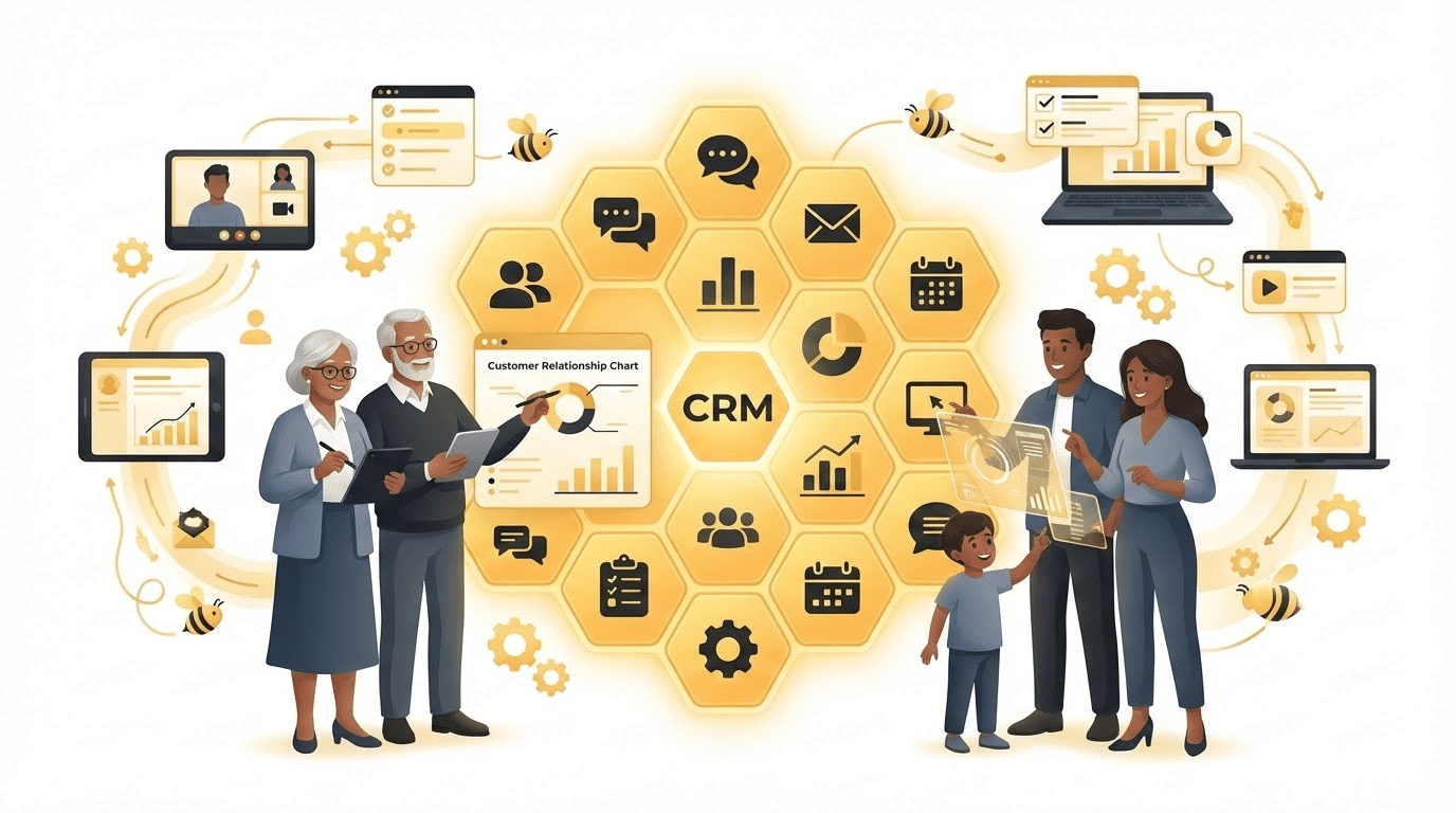 crm לעסק משפחתי: כל מה שצריך לדעת על הכוורת | הכוורת